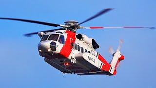 Bristow S92 SAR  Flypast at Stord airport april 2024 [upl. by O'Kelly]