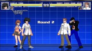 MugenKamijo TomaMisaka mikoto vs AVGN soundNC sound [upl. by Gilberto]