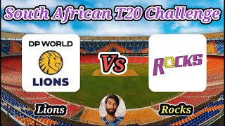 Rocks v Lions  Match 28  CSA T20 Challenge [upl. by Kayla976]