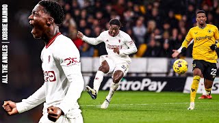 Kobbie Mainoos StoppageTime Winner 🤩  All The Angles [upl. by Baxy]