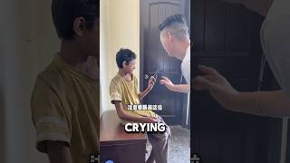 Boy Started Crying After Chinese Man Showed Him A Video ❤️hearttouching wholesome kindness [upl. by Roana]