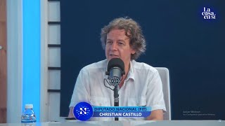 Christian Castillo mano a mano con Alejandro Fantino en su programa La cosa en sí por Neura [upl. by Drarrej]