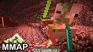 Minecraft Pigmen Hunting 153 [upl. by Tris]