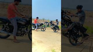 full modified splendor bike stunt video 😱 whatsapp status download loverssplendor splendor shorts [upl. by Nedry]