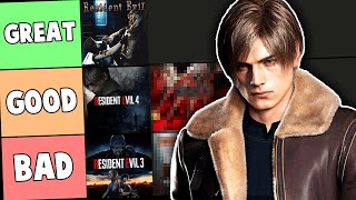 Ranking EVERY Resident Evil Remake 2024 EDITION [upl. by Anahahs]