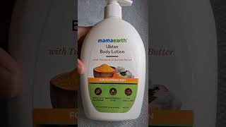 Mamaearth Ubtan Body lotion Review  shorts winterspecial bodylotion ubtan review [upl. by Nihhi]