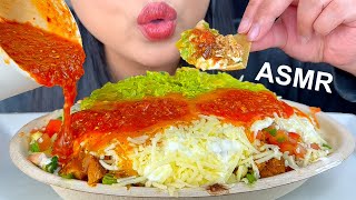 ASMR CHIPOTLE BURRITO BOWL WAS PACKED Mukbang [upl. by Bohrer327]