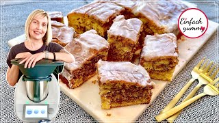 Zimtschneckenkuchen 💕  mega toller Rührkuchen  Thermomix® TM5TM6 [upl. by Epuladaugairam397]