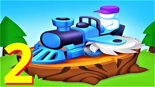 🚂 Train Miner ⛏️ GAMEPLAY Part 2 HUGE Progress amp Upgrades Android iOS [upl. by Isaak]