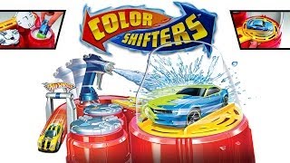 Hot Wheels Color Shifters Colour Shot Playset [upl. by Mortie]