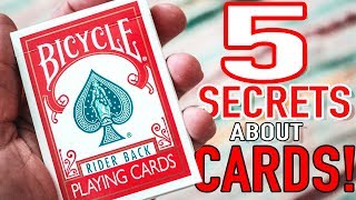 5 HIDDEN SECRETS in a Deck of Cards You May Not Know Of [upl. by Norag]