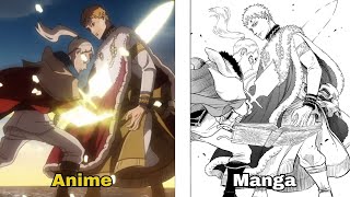 Julius vs Patry  Anime VS Manga  Black Clover Episode 92 [upl. by Seravat]