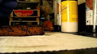 Easy wallet restoration  basic leather working [upl. by Hake498]