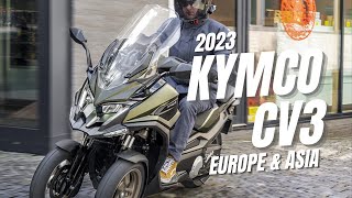 2023 Kymco CV3 ThreeWheel Maxi Scooter Price Colors Specs Features Release [upl. by Letitia]