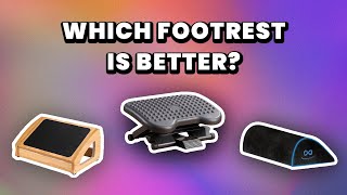 Which Footrest Is Best For You  StrongTek vs Everlasting Comfort vs HUANUO Review [upl. by Azyl]