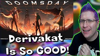 Doomsday  Derivakat REACTION  Radio DJ Reacts to the Dream SMP original song [upl. by Eddy]