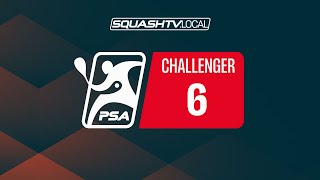 Round 2  Glass Court  Squash Inspire – Play Squash Academy Men’s 6K Challenger 2024 [upl. by Kernan]