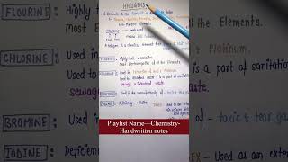 HalogensChemistry  Chapter9 Non Metals amp their Compounds  Lec45 Part8 [upl. by Anivas]