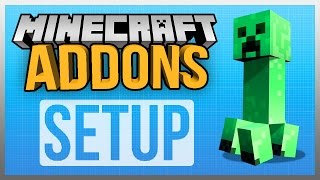 Minecraft Addon Tutorial  Setup Windows 10PE [upl. by Bora]