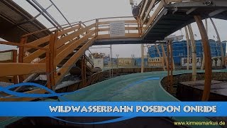 Poseidon  HeitmannSchneider Wildwasserban Onride Rheiner Kirmes 2016 [upl. by Navak]