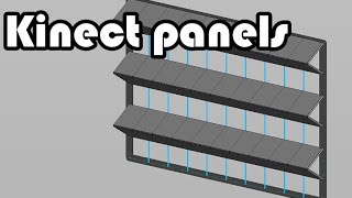 Learn revit in 5 Minutes kinect panels 1 [upl. by Nipsirc302]