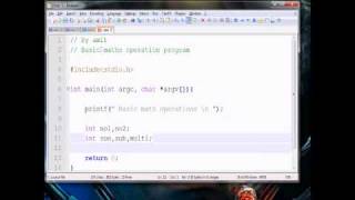 C  gcc programming tutorial using cygwin complete part 1 [upl. by Inanuah448]