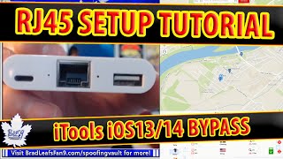 iTools RJ45 Adapter Setup Tutorial  iOS1314 15km limit BYPASS [upl. by Ainniz]