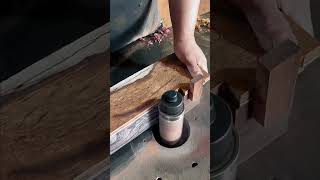 Redwood furniture grinding process goodtools short [upl. by Doelling]