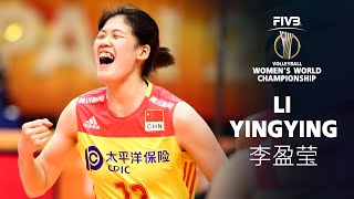 Yingying Li 李盈莹  BEST Volleyball Actions  Womens Volleyball World Championship 2018 [upl. by Navinod383]