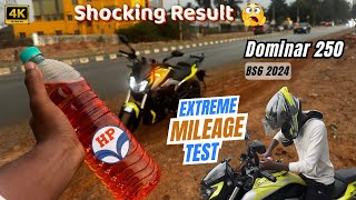 Dominar 250 1 Litre Mileage Test  Shocking Result 😱  Extreme Traffic  2024 E20 [upl. by Yazbak916]