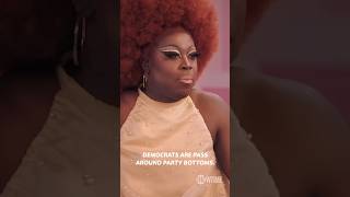 Bob the Drag Queen says Republicans are lazy tops ziwe bobthedragqueen interview comedyshorts [upl. by Eirolam]