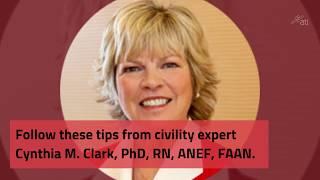 How to Establish a Civil Work Environment Tips From Dr Cynthia Clark Civility Expert [upl. by Aikemal455]