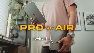 11quot M4 iPad Pro vs 13quot M2 iPad Air  Which One Should You Get [upl. by Ymar]