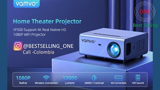 Proyector VAMVO VF500 [upl. by Hanyaz]