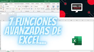 7 FUNCIONES AVANZADAS DE EXCEL QUE DEBES CONOCER [upl. by Weirick546]