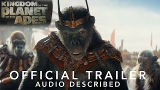 Kingdom of the Planet of the Apes  Audio Described Trailer  May 10 [upl. by Shannon864]