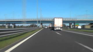 Croatia Motorways A3 and A4 Zagreb Bypass [upl. by Essam]