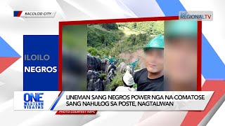 One Western Visayas Lineman sang Negros Power nga nacomatose sang nahulog sa poste nagtaliwan [upl. by Collier93]