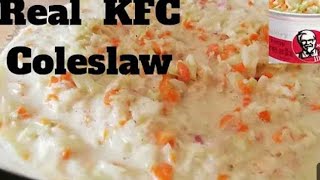 kfc style coleslaw recepiehomemade coleslaw recipehow to make coleslawfood coleslawrecipe [upl. by Erland723]