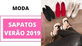 Sapatos para o Verão 2019  Moda [upl. by Shulman]