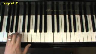 Amazing Grace piano lessonm4v [upl. by Keon406]