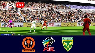 🔴POLOKWANE CITY vs GOLDEN ARROWS ⚽ DSTV PREMIERSHIP 2324 MATCH DAY 21 FOOTBALL GAMEPLAY PES 2021 [upl. by Leimaj]