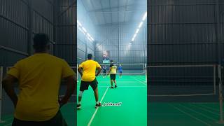 badminton doubles indiangame badmintonfootworkcomplete shuttlesmash badmintonlovers wolfgame [upl. by Taima]