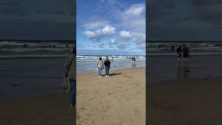 perranporth today cornwall coast beach travel holidays explorecornwall vanlife [upl. by Arlyn]