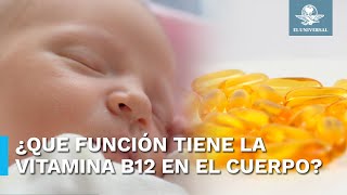 Esta es la importancia de la vitamina B12 para el organismo [upl. by Croydon]