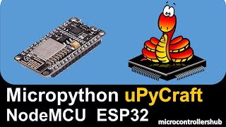 Comparing Micropython with C  Arduino NodeMCU ESP32  uPyCraft [upl. by Bessie]