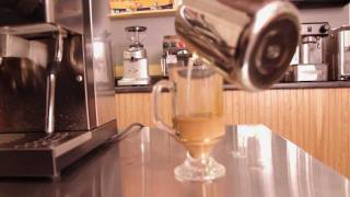 Mark shows how to Make a latte on the Rancilio Silvia Espresso Machine [upl. by Cung285]