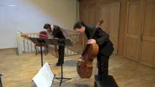 Kodaly Duo Part 3 of 3  Paula Novoa and Sebastian Diezig  live in concert [upl. by Eaneg331]