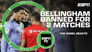 Does Jude Bellingham deserve a 2match LALIGA ban  ESPN FC [upl. by Arihs]