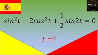 Junior Spanish Math Olympiad a basic trig equation to solve [upl. by Reese]